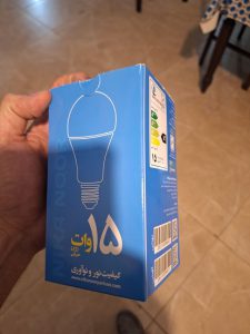 چاپ جعبه لامپ سفارشی و آماده